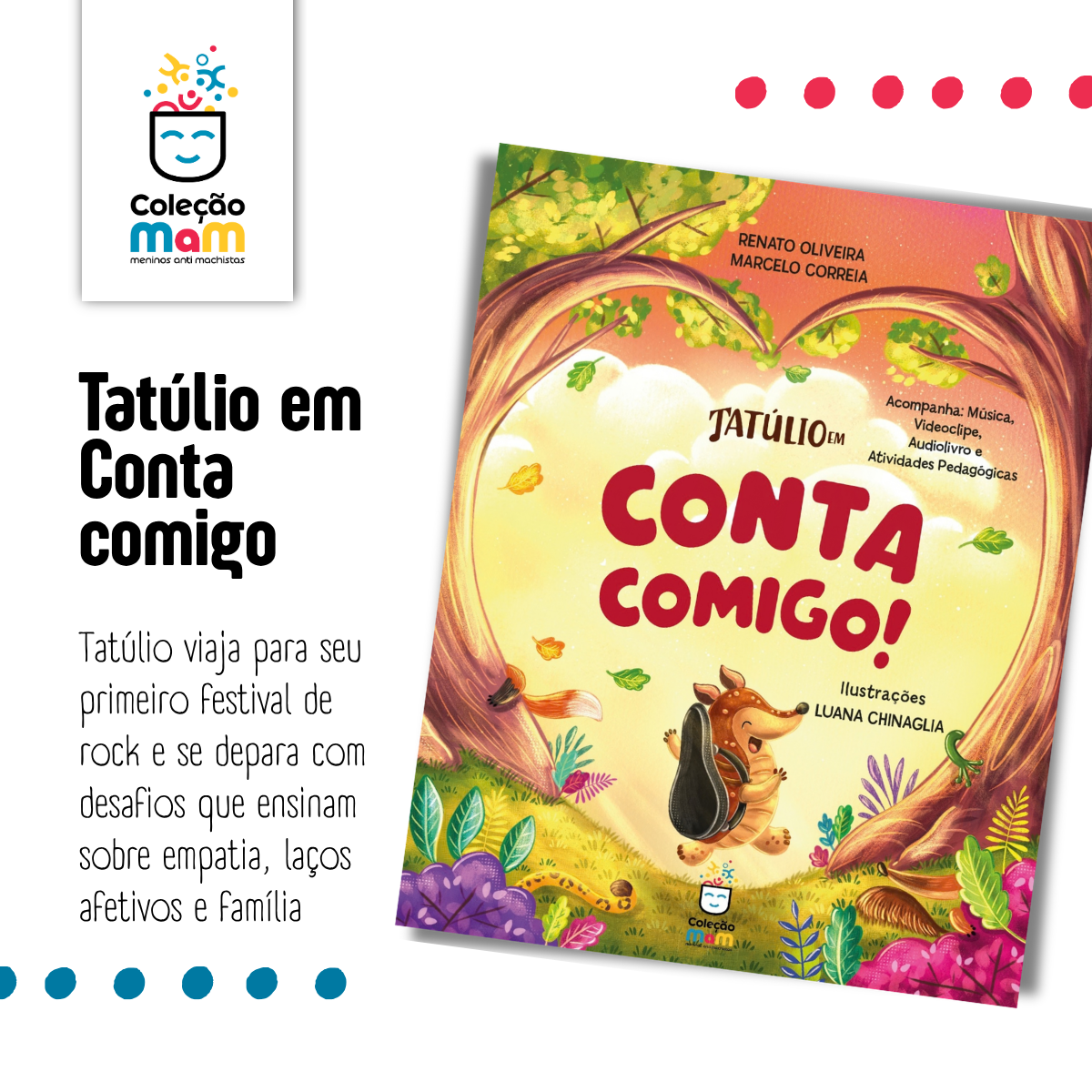 Livro aborda empatia, laços afetivos e respeito
