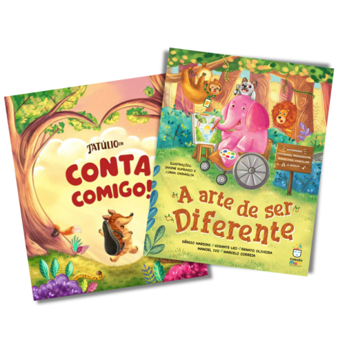 Combo: Tatúlio em Conta comigo + A arte de ser diferente